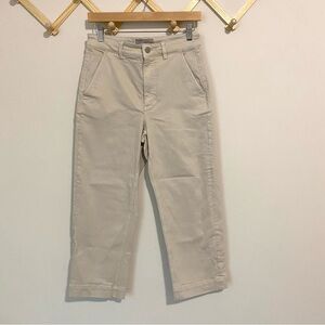 Everlane The Cropped Straight Khaki Pant size 0
